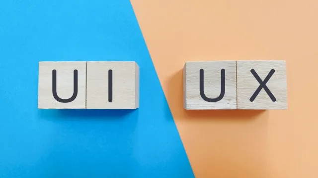 UIUXを表したイラスト画像