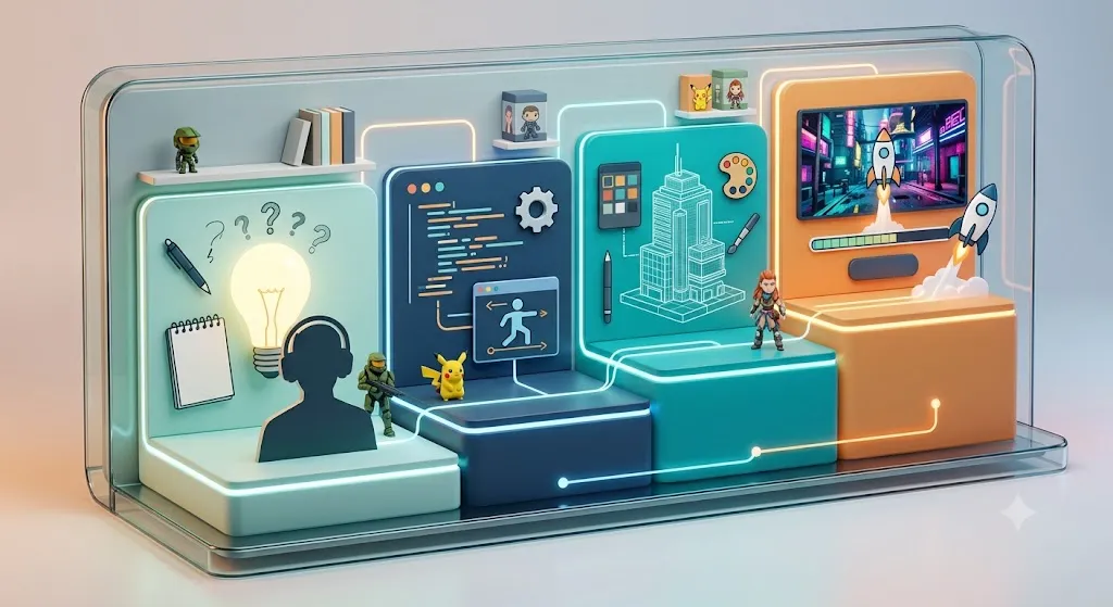 ゲーム開発のステップ