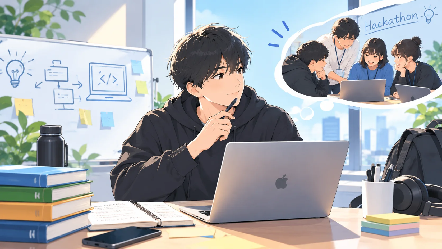 参加前に準備するイラスト